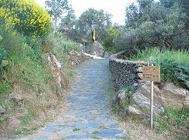 Footpaths in Naxos