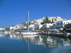 Naxos Town seafront