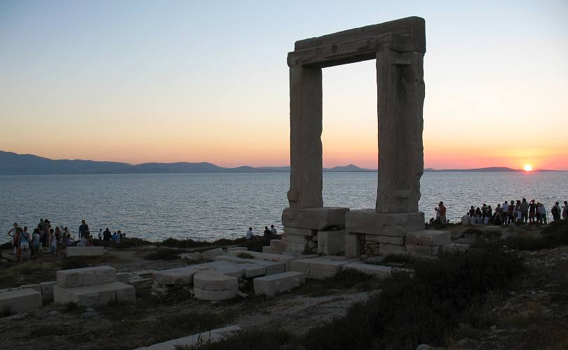 Portara in Naxos Town